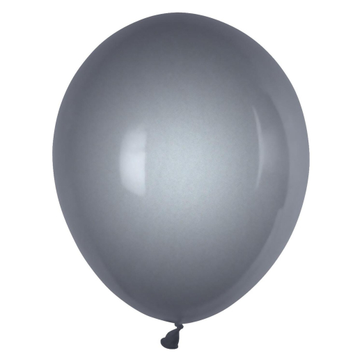 Luftballons silber Ø 250 mm, Größe 'M', 100 Stk.