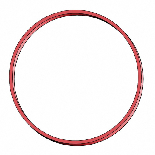Gummiringe Gummibänder Ø 80mm, 1mm in rot, ca. 1600 Stk., 1000 gr.- 1 kg.