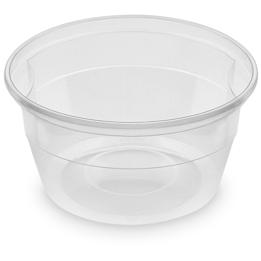 Suppenbecher 500 ml PP klar, siegelbar Ø 12,7 x 6,6 cm, 50 Stk.