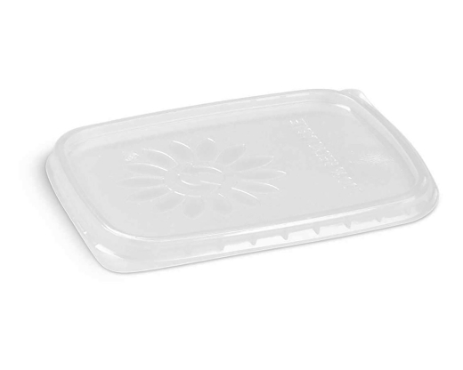Deckel klar für PP Rechteckbecher Nr.773xx und 739xx-Serie, 100 Stk.