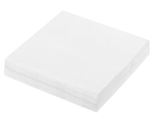 Servietten Prägeservietten 1-lagig, 33 x 33 cm, weiß, gute Qualität, 500 Stk.