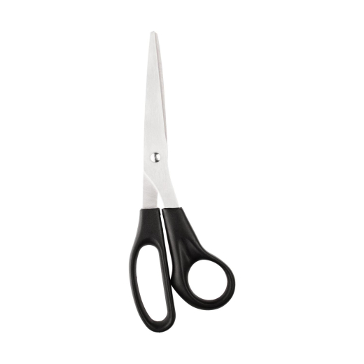 Universalschere 21cm lang mit Kunststoffgriff schwarz
