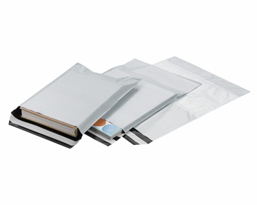 Folienversandtaschen COEX Adhäsionsverschluss 430x570+40mm, 75my, 100 Stk.