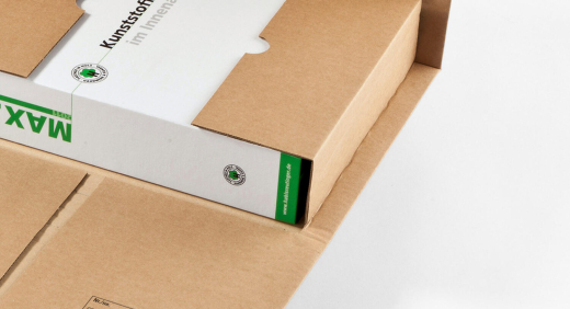 ColomPac Universal-Versandverpackung 400 x 340 x -95mm Extra Stabil mit Selbstklebeverschluss & Aufreißfaden