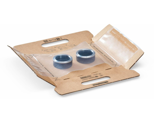ColomPac FixTray 'L' - 220x170x90mm - für perfekten Schutz von empfindlichen Kleinteilen mit SK-Verschluss Aufreißfaden braun