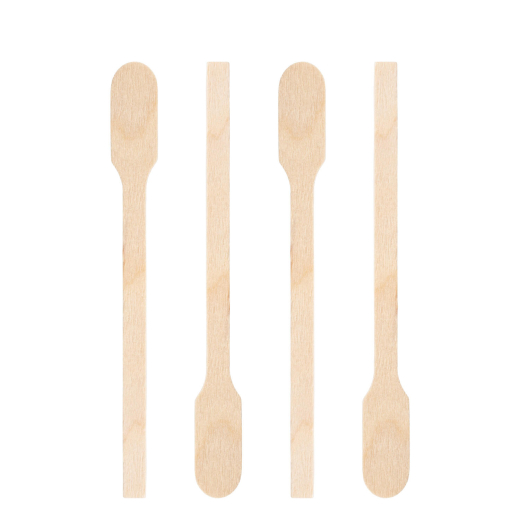 Rührstäbchen 'Paddel' aus Holz, 13cm, 1000 Stk.