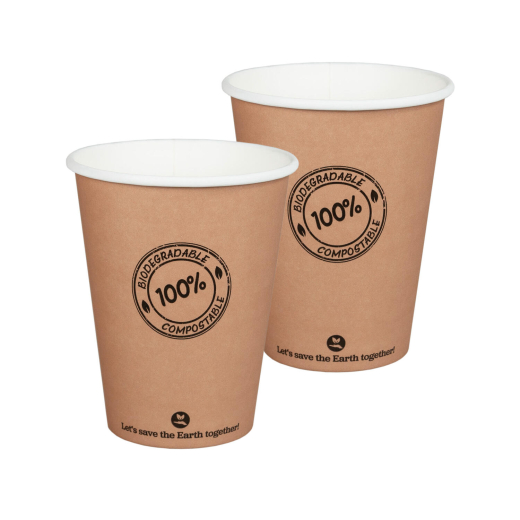 Pappbecher 300ml Ø9cm, -10°C bis 100°C, 50 Stk.