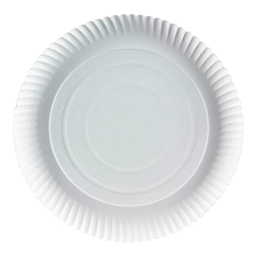 Pappteller tief 32A, rund 32 cm 2,5cm tief, 50 Stk.
