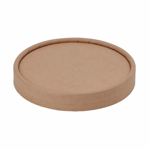 Deckel für Dressingbecher Saucenbecher aus Kraftpapier FSC® 60ml, 50 Stk.