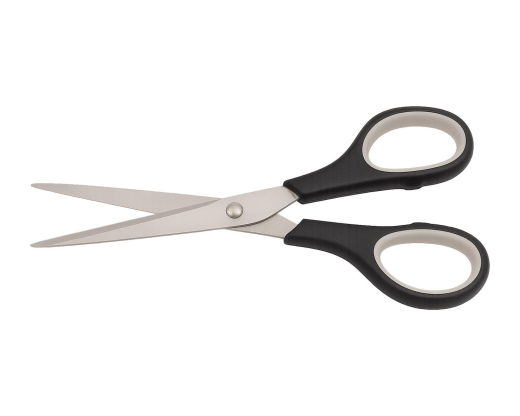 Universalschere 21,5cm lang mit Softgrip farblich sortiert