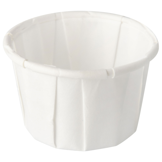 Dressingbecher aus Papier FSC®-zertifiziert 35 ml weiss, 250 Stk.