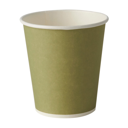 Trinkbecher Whiskeybecher aus Pappe 10 cl - 100 ml dunkelgrün, 20 Stk.
