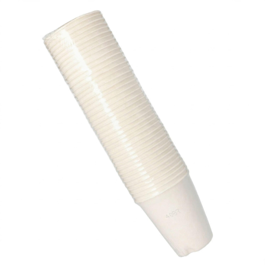 Heißgetränkebecher aus Zuckerrohr 'pure' 200 ml, Ø 80mm, 40 Stk.