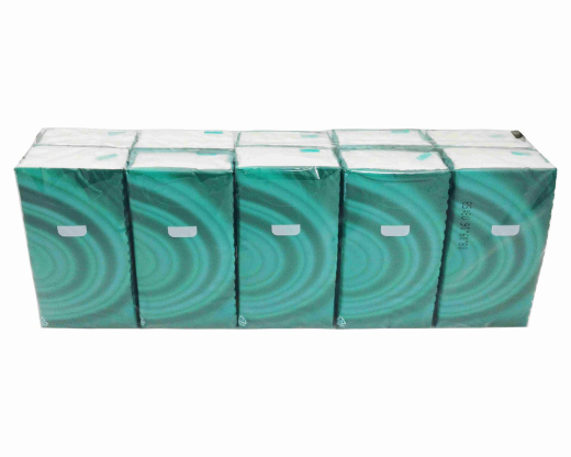 Semy Care Taschentücher sanft, je 10 Stück unterverpackt, 4-lagig weiß, 100 Stk.