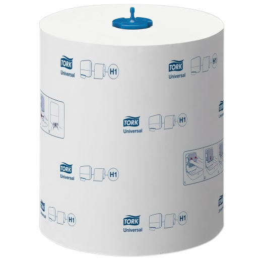 Tork Matic® Rollenhandtuch H1 weiss 1-lagig 21cm x 280m, 6 Rollen je 1143 Abrisse