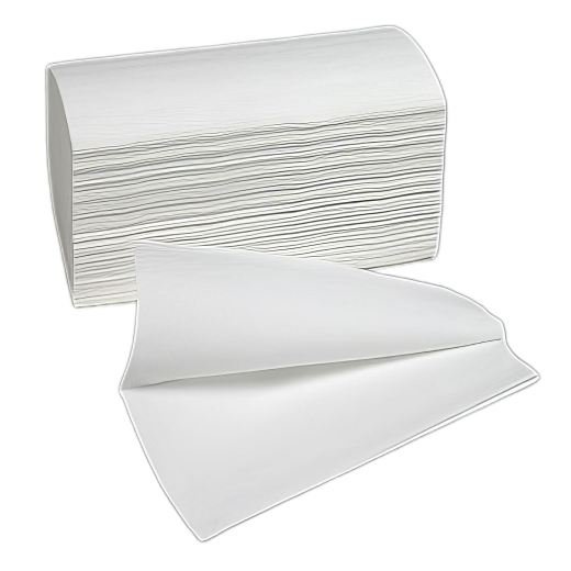 Celtex Falthandtücher V-Falz 2-lagig weiß 25x21cm, 15 Packungen je 266 Blatt