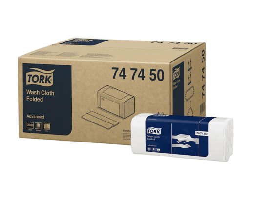 Tork Waschtuch 19x25cm 6-lagig, 20x80 Stück=1600 Stück