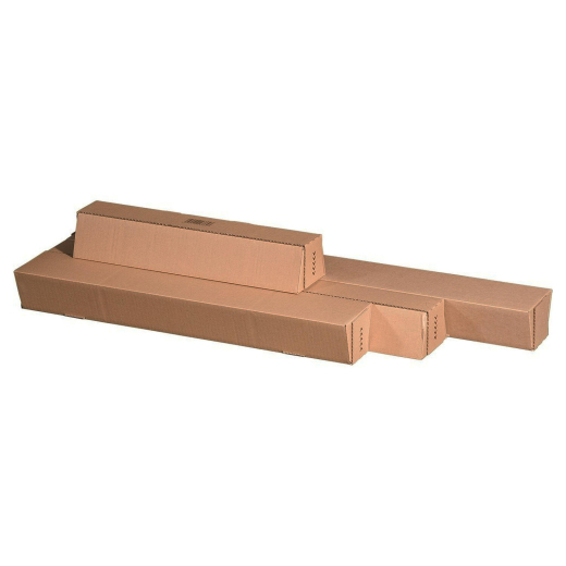 Trapez Versandverpackung 610x105/55x75mm für gerollte Güter mit Selbstklebeverschluss A1