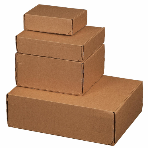 Versandkarton 315x300x120mm MODULBOX 5 mit Selbstklebeverschluss & Aufreißfaden braun