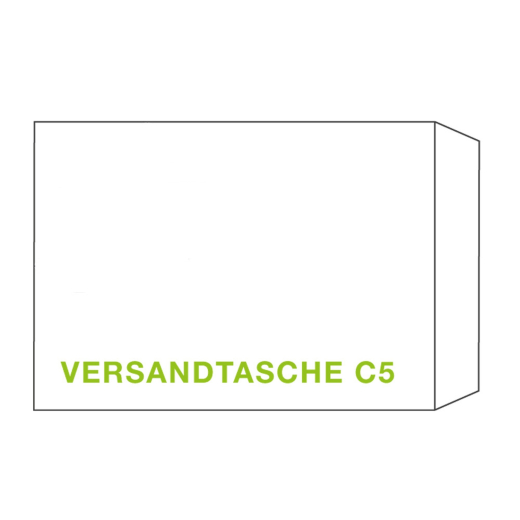 ÖKI Versandtaschen C5T 162x229mm weiß, 90 gr. Haftstreifen, 100 Stk.