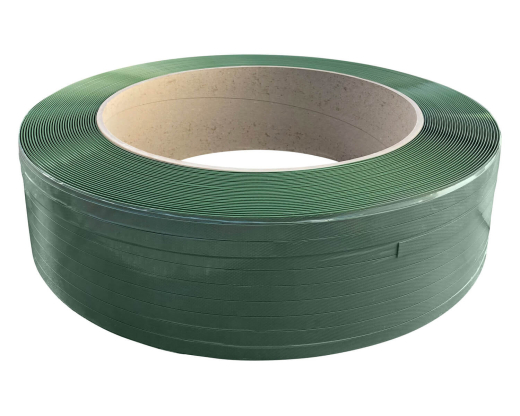 Umreifungsband PET Grün 15,5 mm x 0,70 mm Länge 1750meter Kern 406mm
