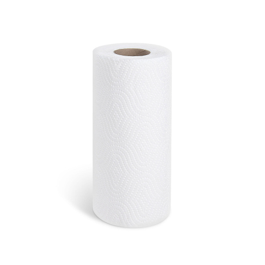 Küchenrolle 2-lagig geprägt weiß Ø10,5cm 23cm x 11m, 50 Blatt FSC-Mix, 2 Stk.