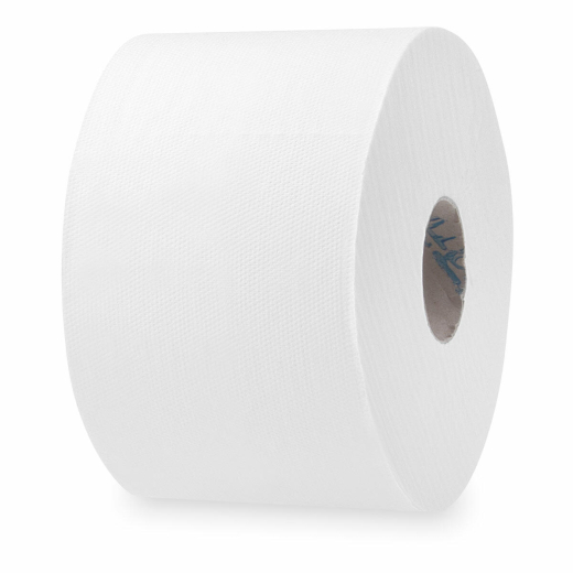 Toilettenpapier Tissue 2-lagig ungeprägt Ø 20cm weiß, 6 Rollen