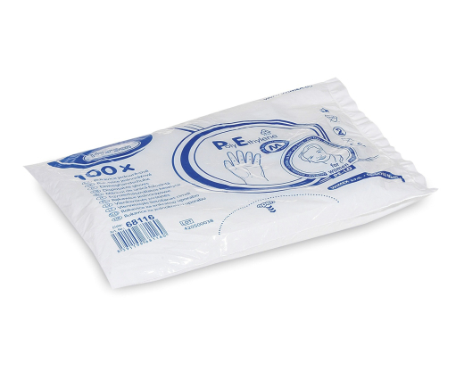 Einweghandschuhe aus LDPE für Frauen, universal passend (M), 100 Stk.