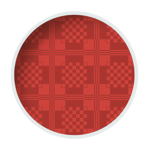 Damasttischdecke Tischtuch aus Papier, gerollt 1,20m x 8m, rot