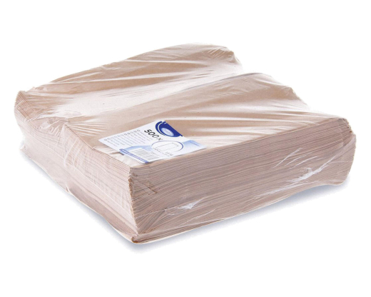Papierfaltenbeutel Papiertüten braun 14+7 x 29 cm für ca. 1,5kg Inhalt, 500 Stk.