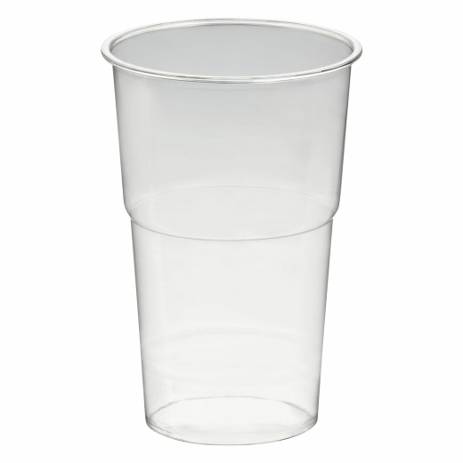 Trinkbecher Smoothiebecher Dessertbecher 250 ml, Ø 78mm, PET, glasklar, 50 Stk.