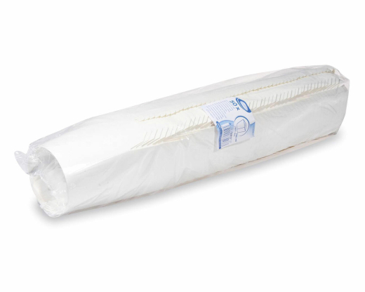 Food Box Take Away Box 100x88x95mm 750ml aus Vollpappe beschichtet weiß, 50 Stk.