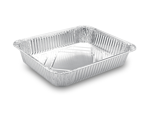 Aluschalen Backform Auflaufform Gastronorm 326x262x60mm 3610 ml Typ 1/2, 4 Stk.