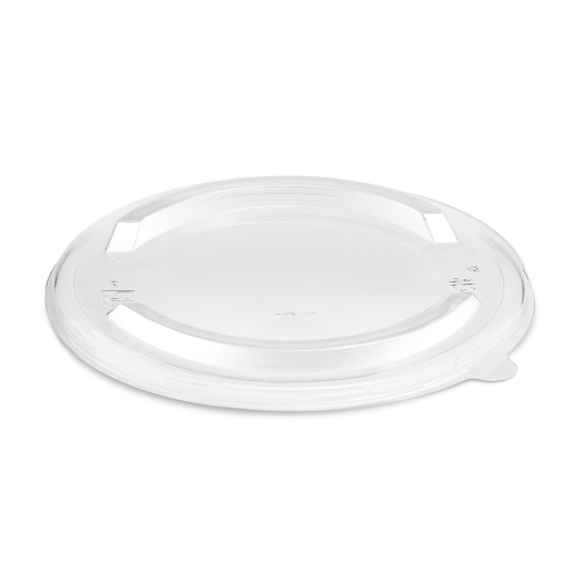 Deckel transparent Ø185mm aus rPET für Salatschalen Feinkostschalen, 50 Stk.