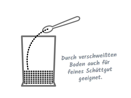 Kreuzbodenbeutel hochtransparent 145 x 235 + 60mm mit verschweißtem Boden, 100 Stk.