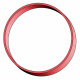 Gummiringe Gummibänder Ø 80mm, 4 mm in rot, ca. 520 Stk., 1000 gr.- 1 kg.