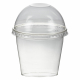 Smoothiebecher Dessertbecher + Domdeckel ohne Öffnung 250 ml Ø95mm, PET, glasklar, 50 Stk.