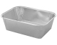 Aluschale eckig 550 ml, 149 x 109 x 45 mm, 50 Stk.