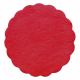 Tassenuntersetzer Glasuntersetzer, Airlaid, Ø 9cm, rot, 500 Stk.