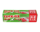 ALUFIX Click-Fix 1 Liter Flugbeutel Haushaltsbeutel 16,5 x 19 cm mit Doppel-Druckverschluss 25 Stk.