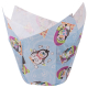 Muffin-Tulip-Wraps Ø 50 x 85 mm Pinguin, 160x160 mm, 24 Stk.