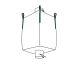 Big Bag 90x90x115cm mit Einlauf und Auslauf SWL 1.250 kg
