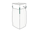 Big Bag 90x90x110cm Typ Holz belüftet 4-seitig Ventilationsstreifen