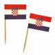 Fahnenpicker 'Kroatien' 6.8cm, 500 Stk.