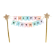 Tortenstecker Cake Topper 'Happy Birthday' 33 x 21cm