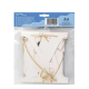 Buchstaben-Girlande 'Happy Birthday', gold, 5 m, 1 Stk.