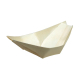 Fingerfood Schalen 'Schiffchen' aus Holz, 8cm, 50 Stk.