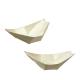 Fingerfood Schalen 'Schiffchen' aus Holz, 8cm, 50 Stk.