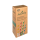 Trinkhalme aus Papier dick bunt gestreift Ø8mm 25cm, 150 Stk.