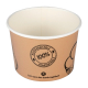 Eisbecher aus Karton Pappbecher 250ml Ø9cm, 50 Stk.